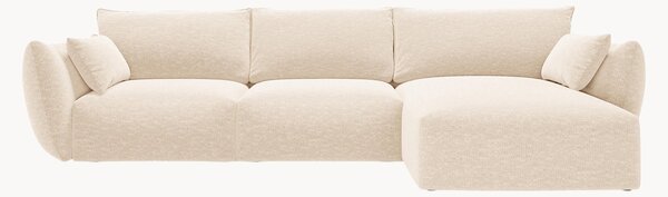 Sofa narożna z szenilu Matera (5-osobowa)