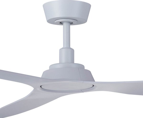 Wentylator sufitowy Moto, biały, średnica 132 cm, cichy – Beacon Beacon Lighting, Moto, biały, salon, tworzywo sztuczne, nowoczesny
