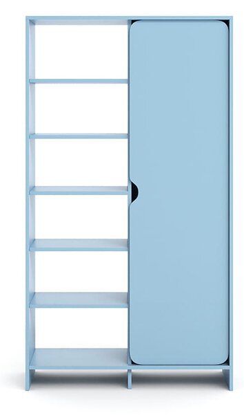 Niko szafa z półkami Baby Blue