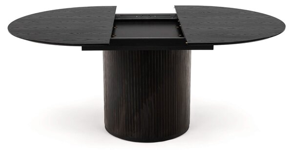 MebleMWM Stół rozkładany DT-136 120x140/180 Czarny