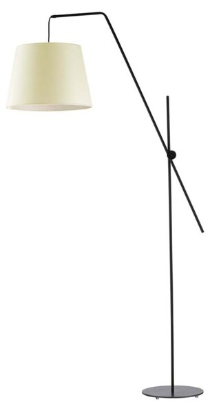 Lampa stojąca podłogowa przegubowa regulowana z abażurem stożek MODERN