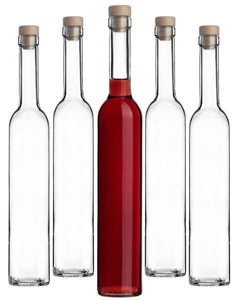 Butelka z korkiem Turcio 0,5L z korkiem fi19, 6 szt