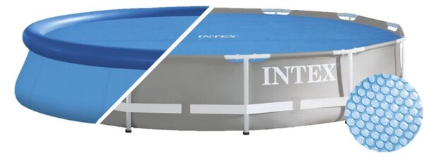 Pokrywa solarna pływająca na basen stelażowy lub rozporowy o średnicy 457 cm INTEX 28013