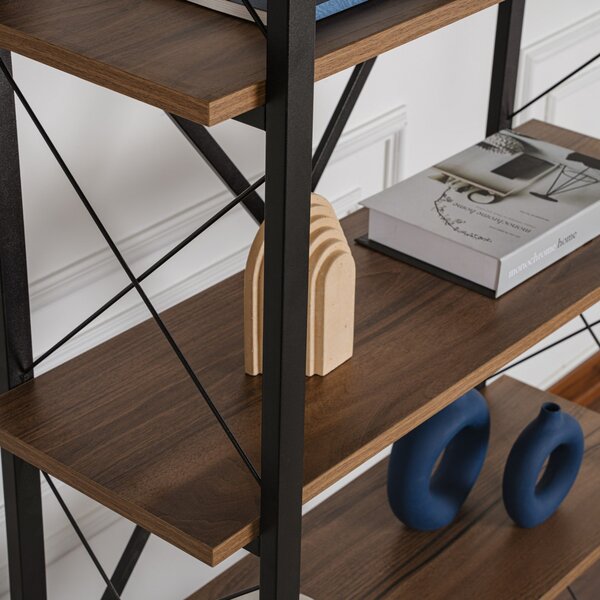 Regał Elysian Walnut and Black