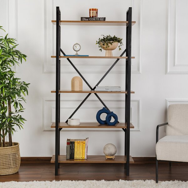 Regał Elysian Walnut and Black