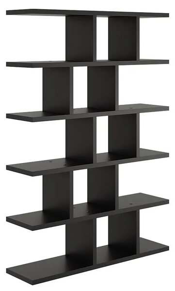 Czarny minimalistyczny regał wiszący lub stojący T9-P47