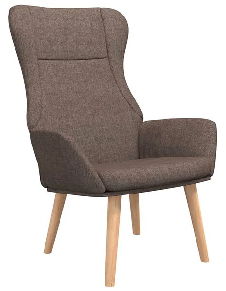 Skandynawski Fotel Tapicerowany W Kolorze Taupe C3-N83
