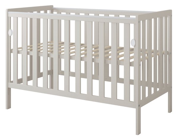 Łóżeczko z opuszczanym bokiem 120x60 Nestilo - Kaszmir