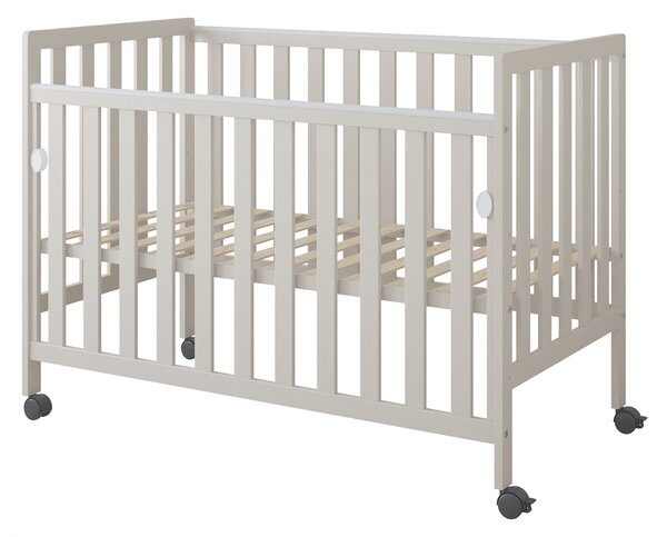 Łóżeczko z opuszczanym bokiem 120x60 Nestilo - Kaszmir