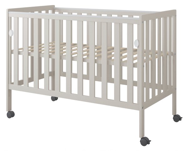 Łóżeczko z opuszczanym bokiem 120x60 Nestilo - Kaszmir