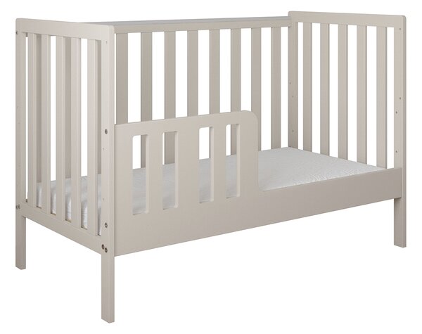 Łóżeczko 2w1 z barierką 120x60 Nestilo - Kaszmir