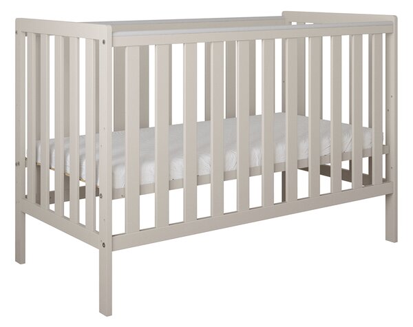 Łóżeczko 2w1 z barierką 120x60 Nestilo - Kaszmir