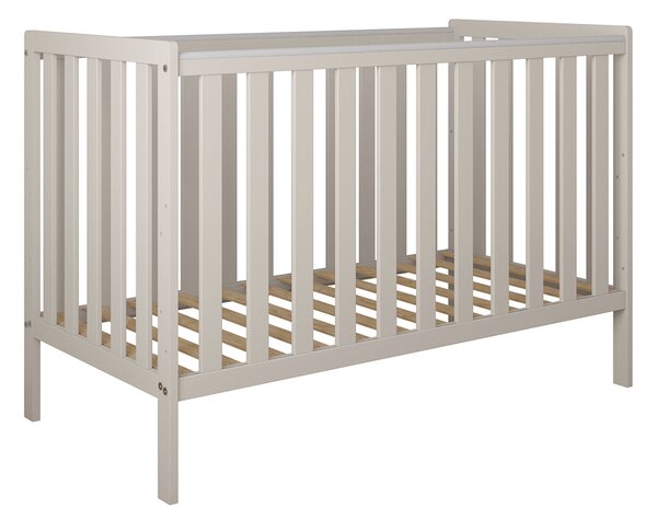 Łóżeczko 2w1 z barierką 120x60 Nestilo - Kaszmir