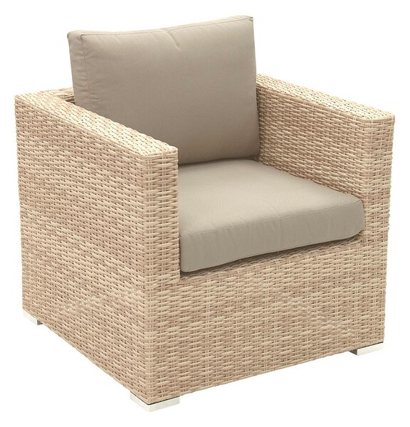 Zestaw rattanowy MALIBU dla 5 osób (cappuccino)