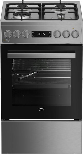 Kuchnia BEKO FSMT51339DXDT SteamAdd Pieczenie 3D Rożen Grill Termoobieg Wok