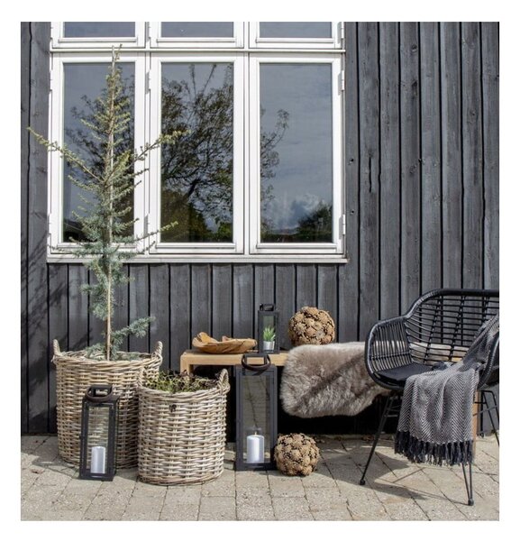 Zestaw 2 koszyków rattanowych House Nordic Indo