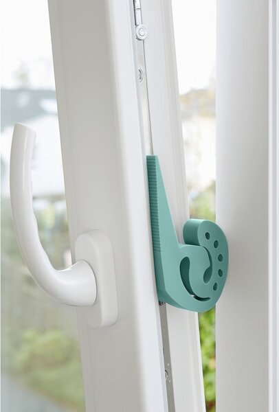 Zielony stoper do drzwi i okien Wenko Multi-STOP®