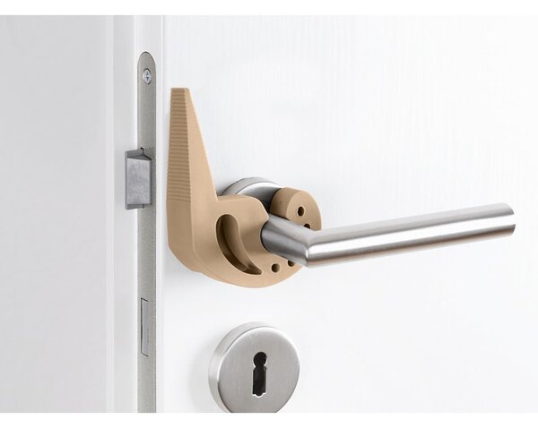 Beżowy stoper do drzwi i okien Wenko Multi-STOP®