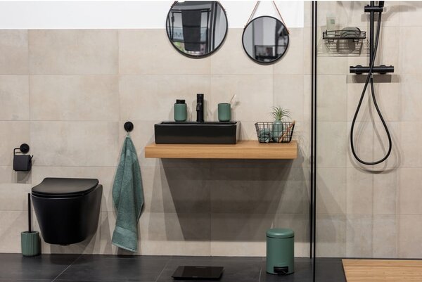 Zielony ceramiczny dozownik do mydła Wenko Belluno