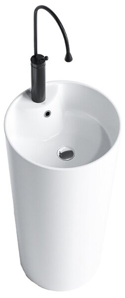 Umywalka wolnostojąca HYDROSAN LINO-WH-400 Okrągły Biały