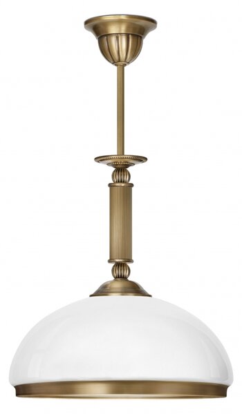 Lampa mosiężna z 1 kloszem HR-S1