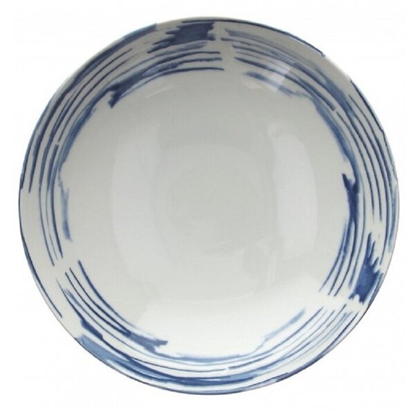 Talerz TOGNANA Maiolica Grigio 21 cm Niebieski