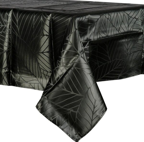 Obrus plamoodporny ciemnozielony 220x150 cm