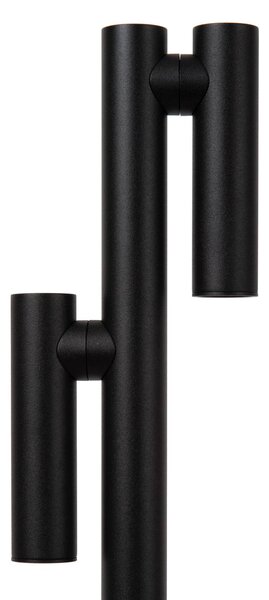 Lucide Lampa stojąca LED Antrim, możliwość ściemniania, czarny, salon / jadalnia, aluminium, nowoczesny