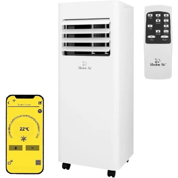 Klimatyzator MISSION AIR Peak Blokada rodzicielska Funkcja osuszania Funkcja Sleep Timer Wentylacja Wi-Fi