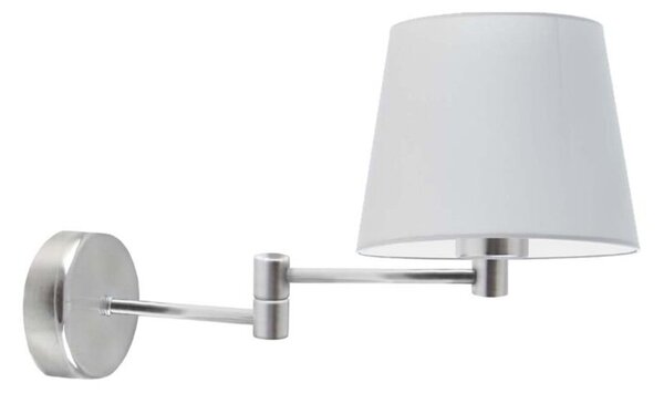 Kinkiet przegubowy lampa ścienna lampa na ścianę regulowany z abażurem stożek BLUES