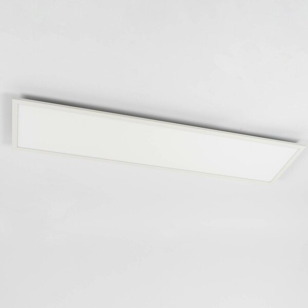 Lampa sufitowa LED Luay Lindby, możliwość ściemniania, biały / opal, kuchnia, tworzywo sztuczne, nowoczesny
