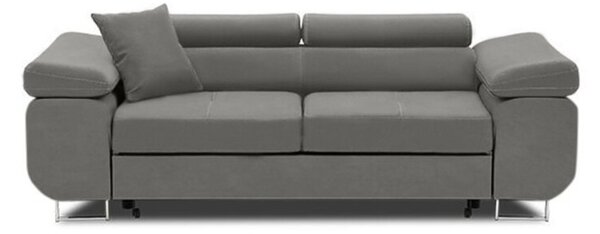 RozkÅadana sofa, Bellezza, 209x100x87 cm, jasny szary | TYLETEGOTU