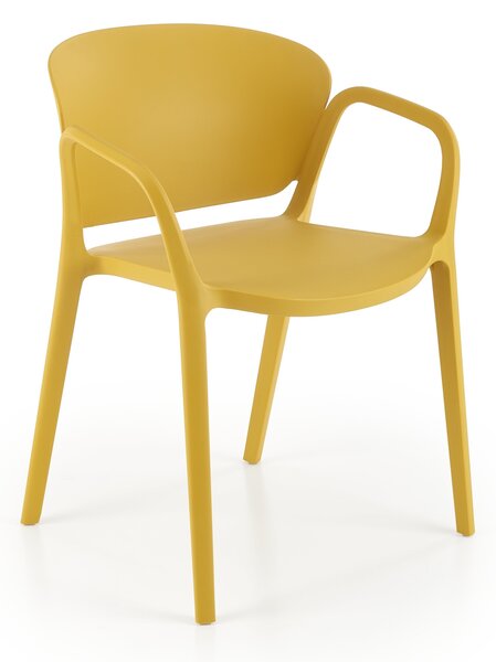 Krzesło ogrodowe z polipropylenu K491 z możliwością sztaplowania