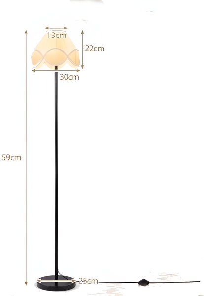 Lampa podłogowa z regulacją jasności