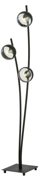 Lampa stojąca podłogowa Emibig 3xE14 40W HUNTER LP3 BLACK/STRIPE 1101/LP3