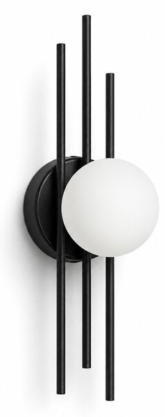 Sol - kinkiet 48 cm LED 7W nowoczesny dekoracyjny czarny