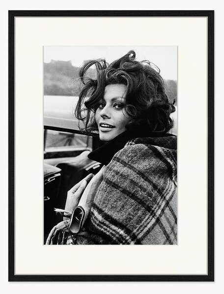 Oprawiony druk cyfrowy Sophia Loren