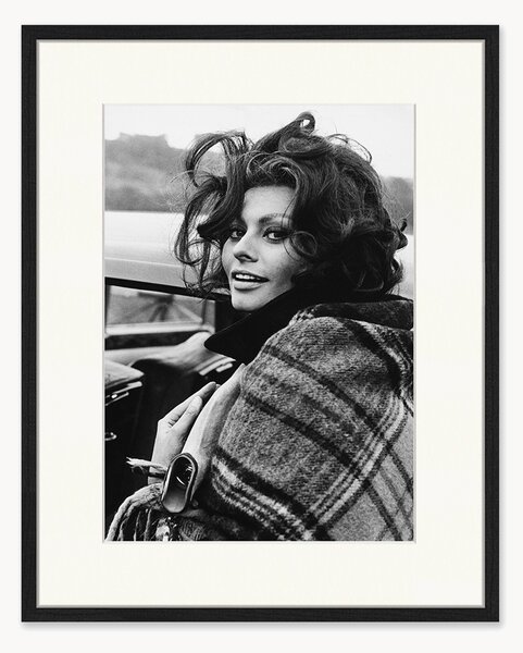 Oprawiony druk cyfrowy Sophia Loren