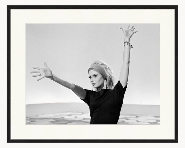 Oprawiony druk cyfrowy Brigitte Bardot All Your Wishes