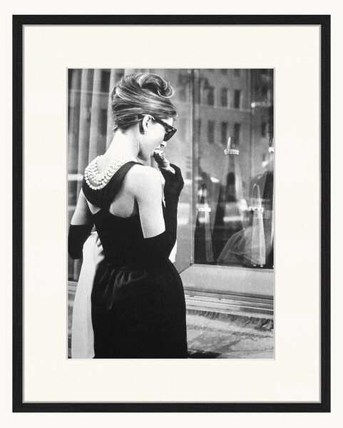 Oprawiony druk cyfrowy Breakfast at Tiffany's
