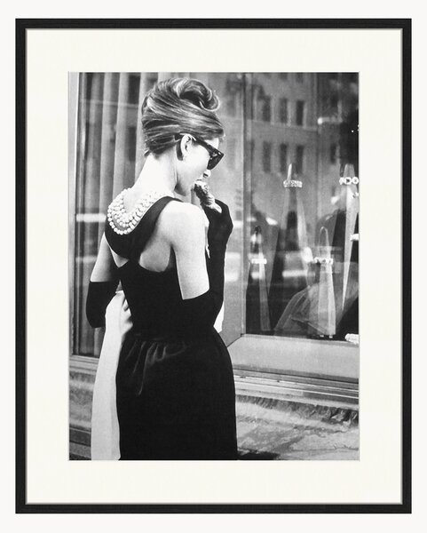 Oprawiony druk cyfrowy Breakfast at Tiffany's