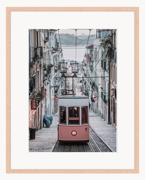 Oprawiony druk cyfrowy Elevador Da Bica