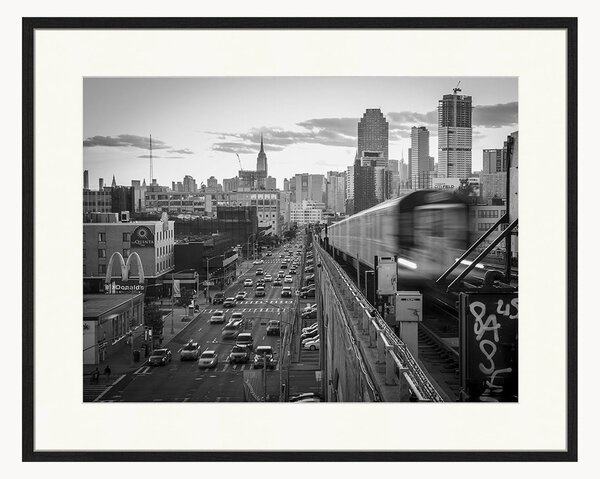 Oprawiony druk cyfrowy New York City
