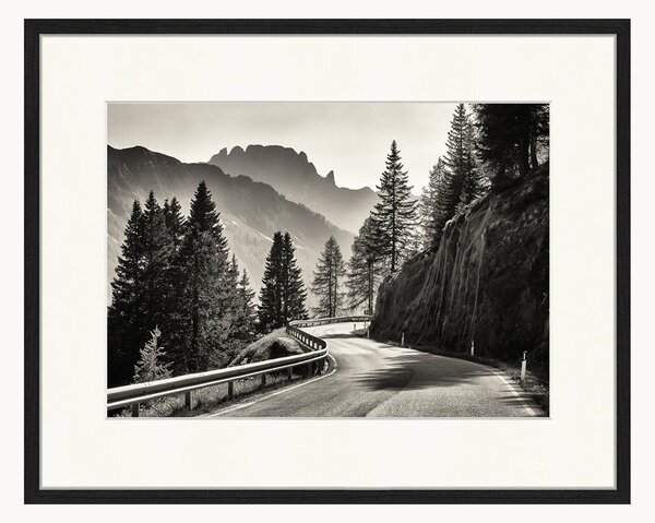 Oprawiony druk cyfrowy The European Alps
