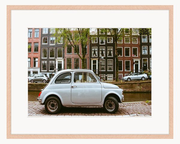 Oprawiony druk cyfrowy Fiat 500