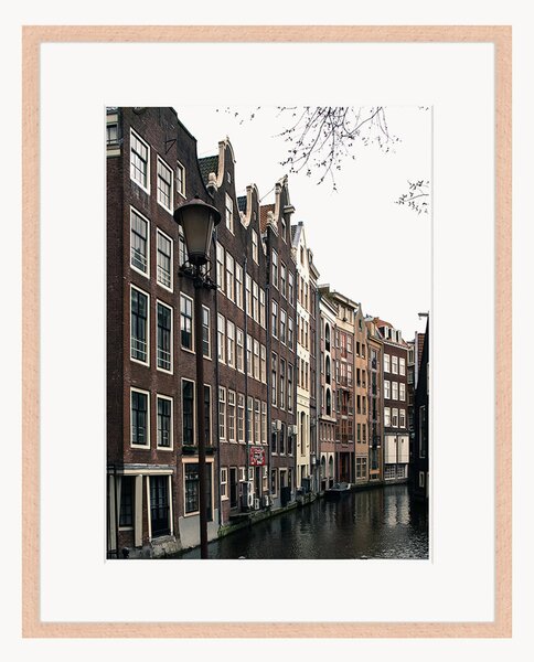 Oprawiony druk cyfrowy Amsterdam City Center
