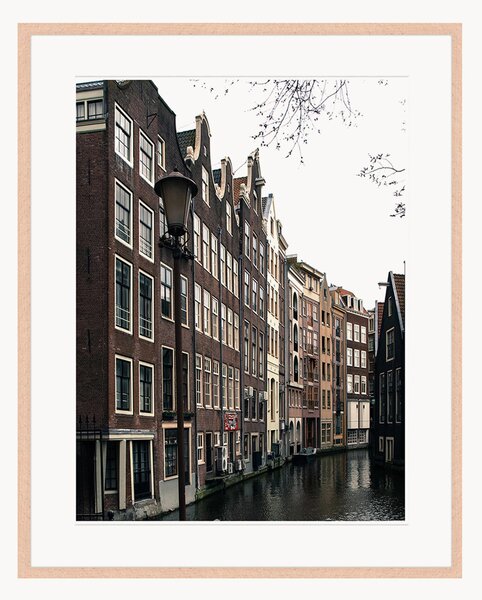 Oprawiony druk cyfrowy Amsterdam City Center