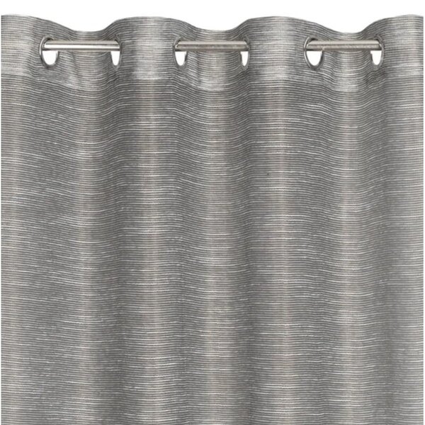 Firana gotowa EUROFIRANY Rachel 140 x 250 cm Stalowy
