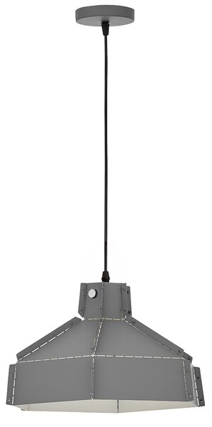 LAMPA SUFITOWA WISZĄCA LOFT SZARA DONA W1