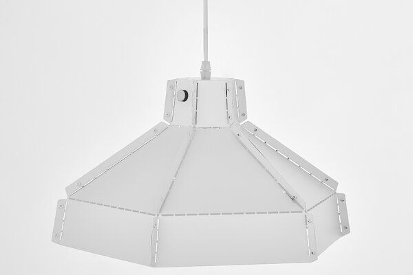 LAMPA SUFITOWA WISZĄCA LOFT BIAŁA CONA W1